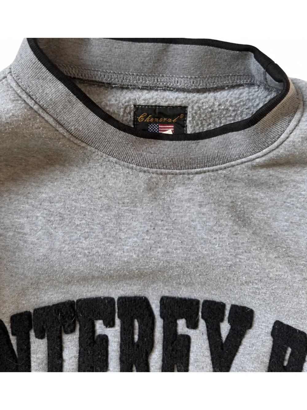 Monterey Bay CA Grey Crewneck Sweatshirt